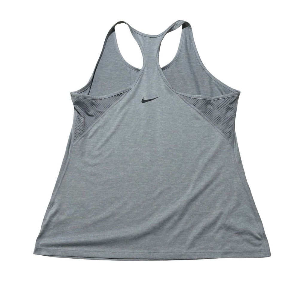 Nike Dri-Fit Athletic Racerback Tank Top Gray *Stained* Size XL 20 x 27